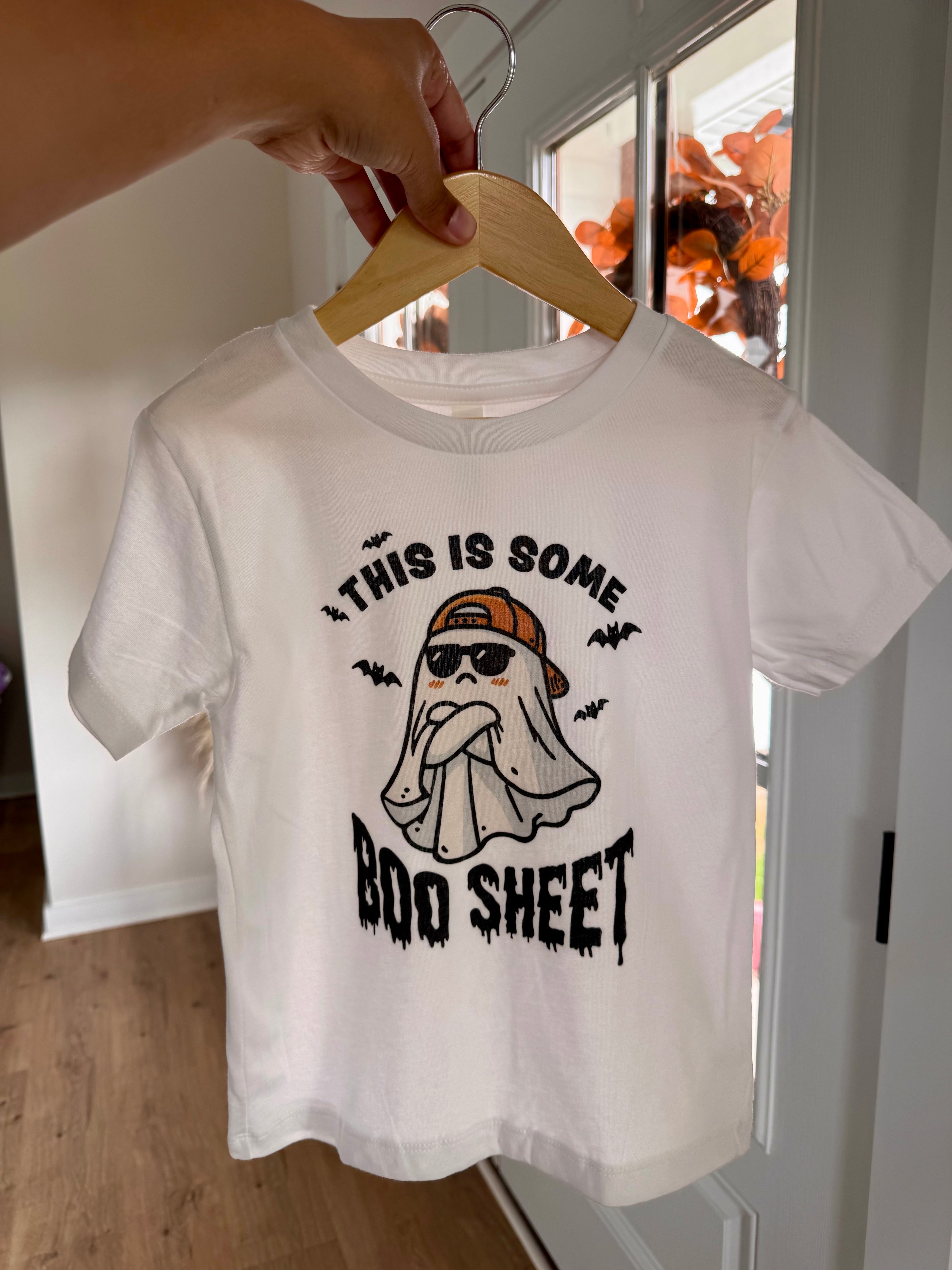 some boo sheet tee