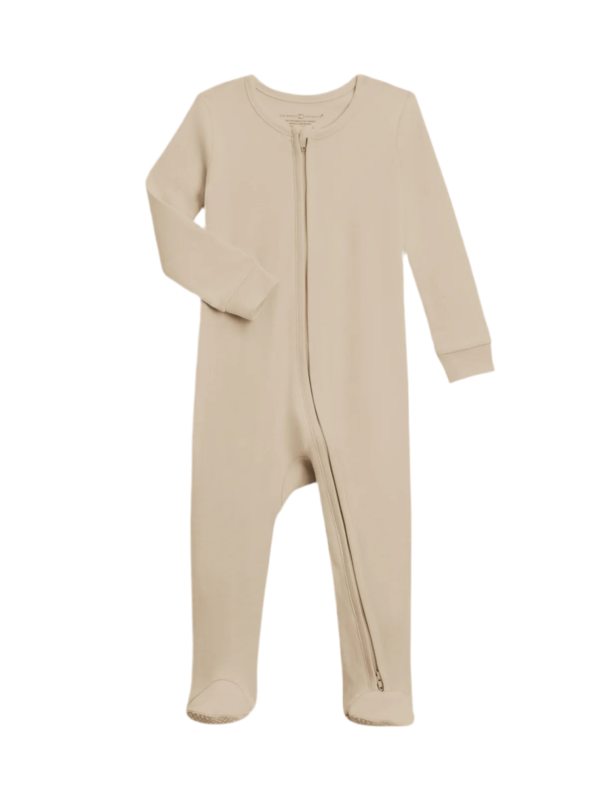 Organic long sleeve footed sleeper