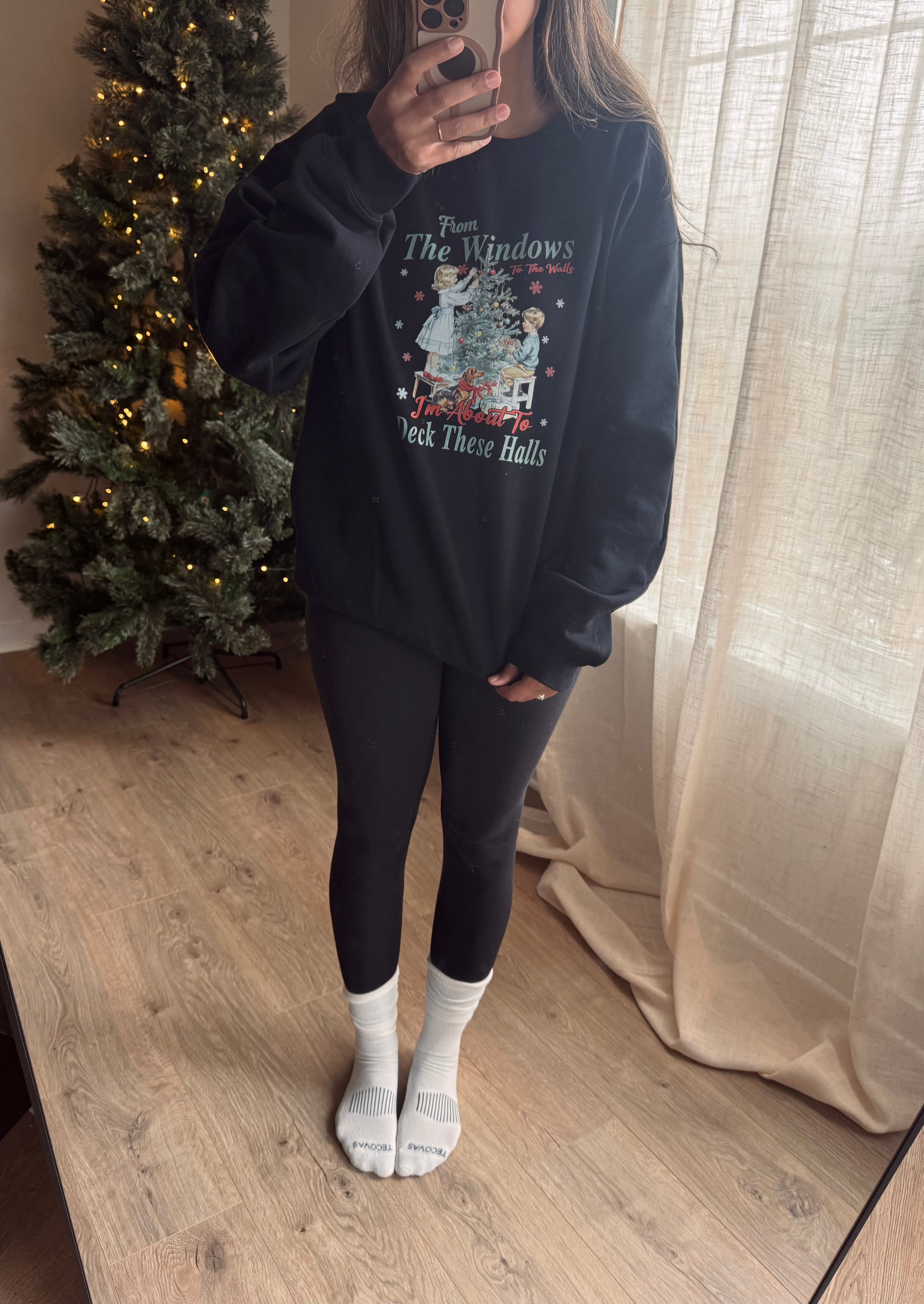 deck these halls crewneck