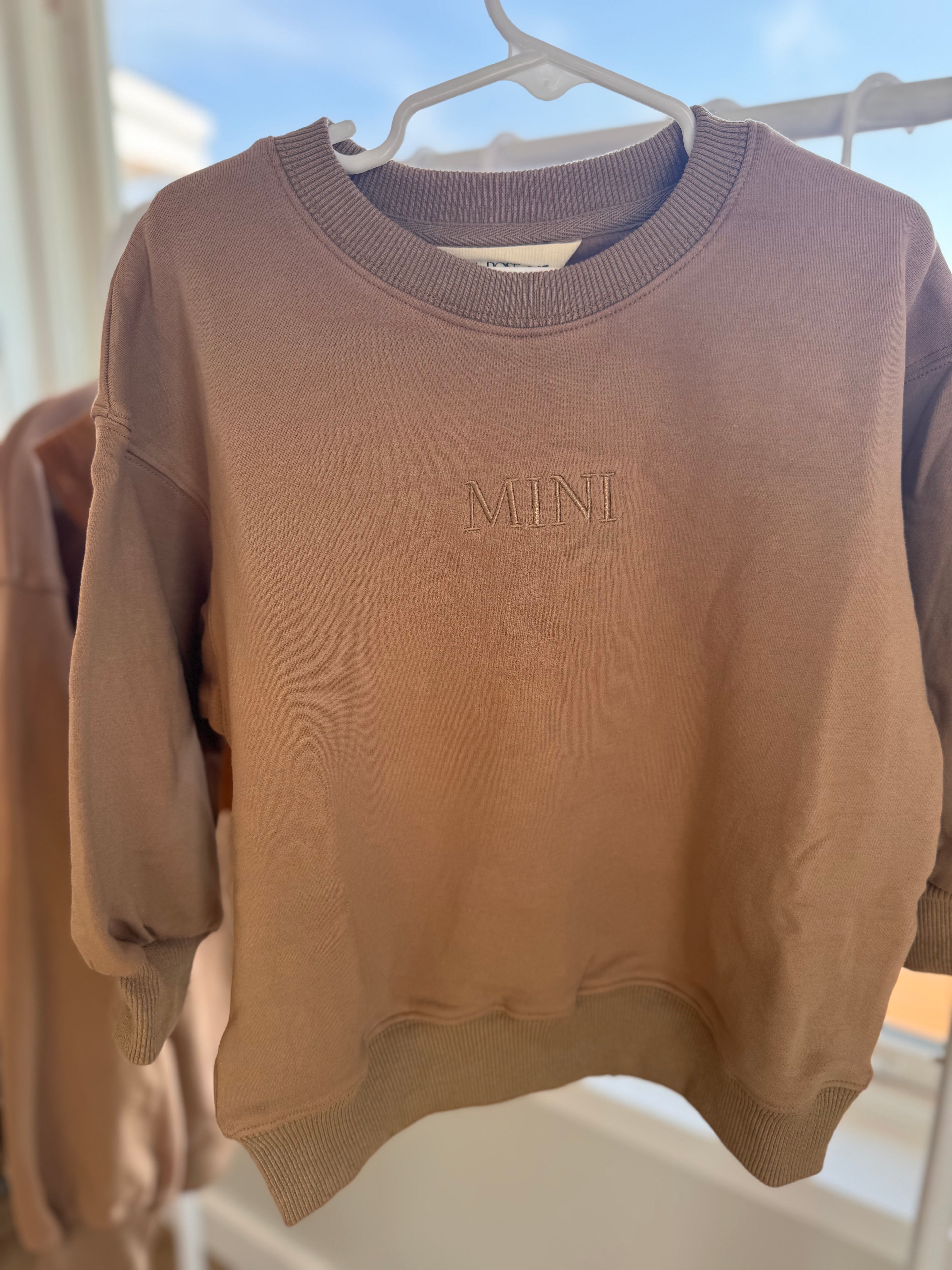 Mini crew neck
