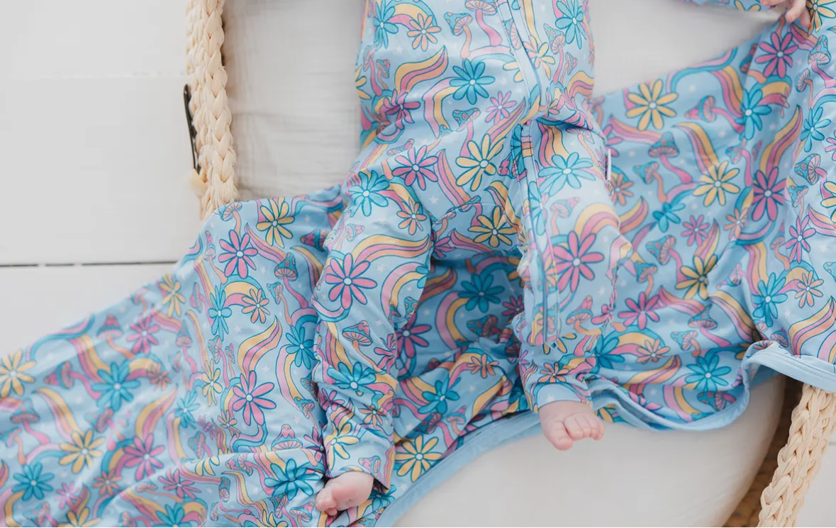 Groovy floral sleeper