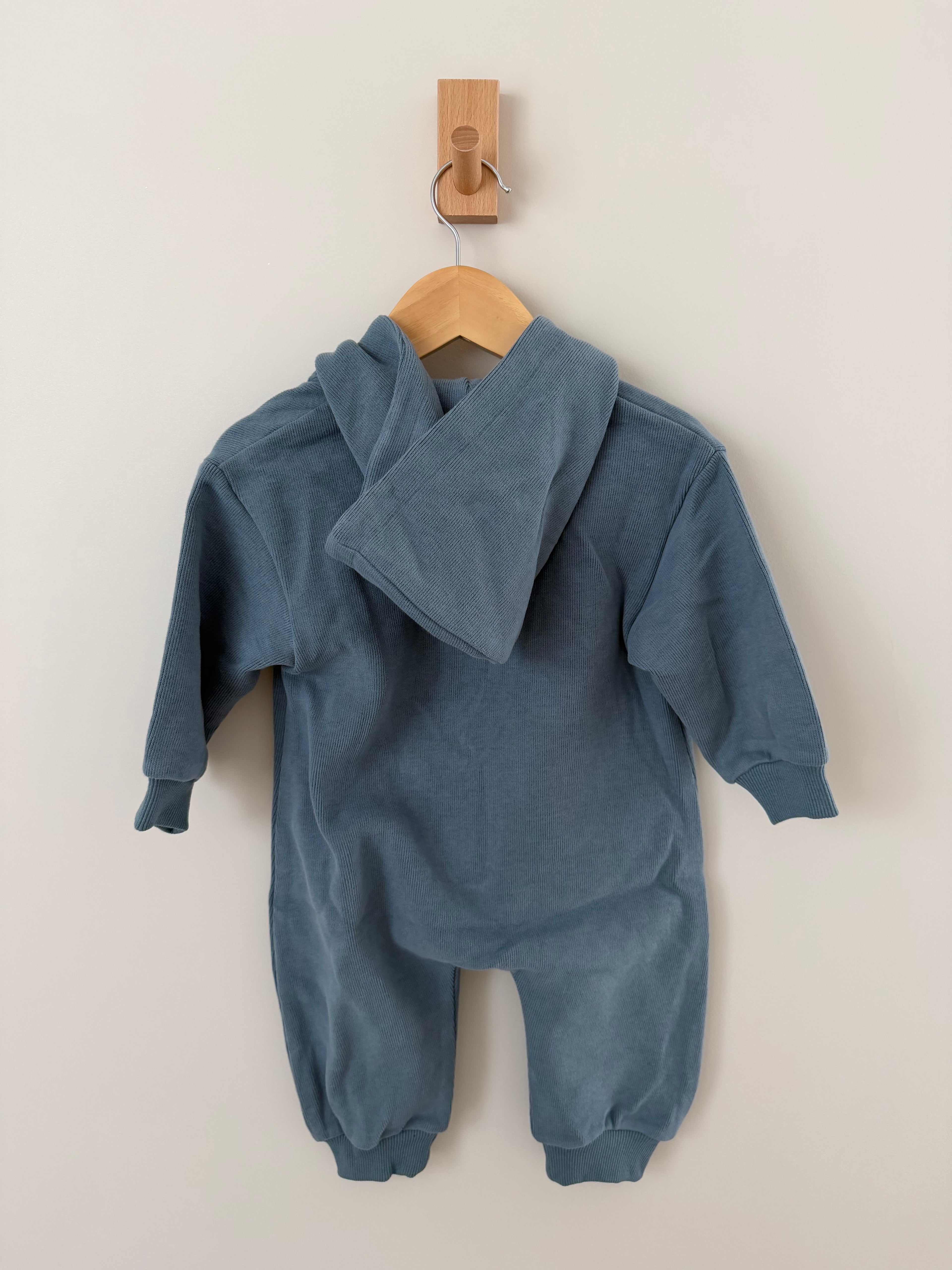 Zip-up jumpsuit (Denim)