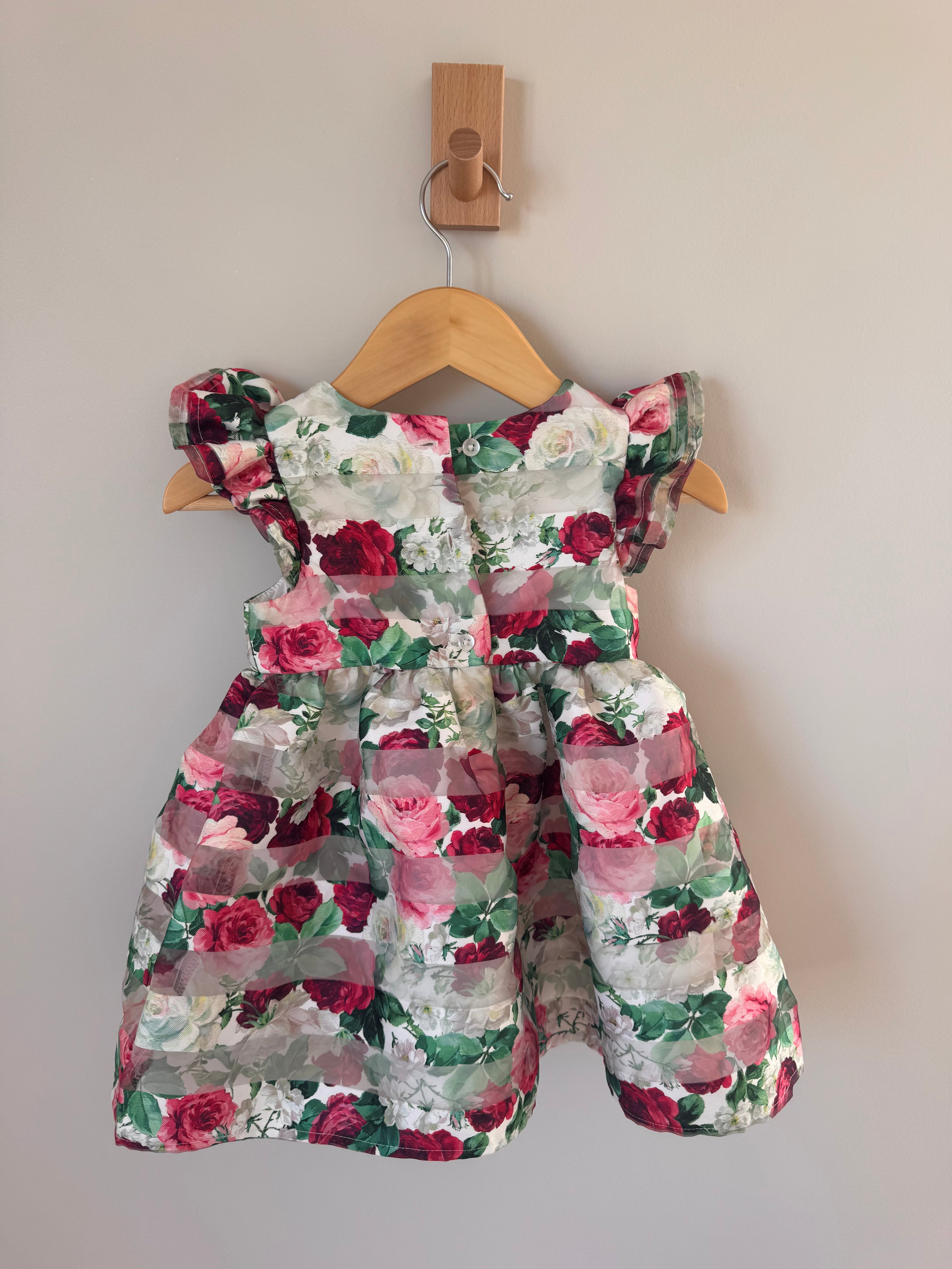 *PRELOVED spring floral dress (18mo)