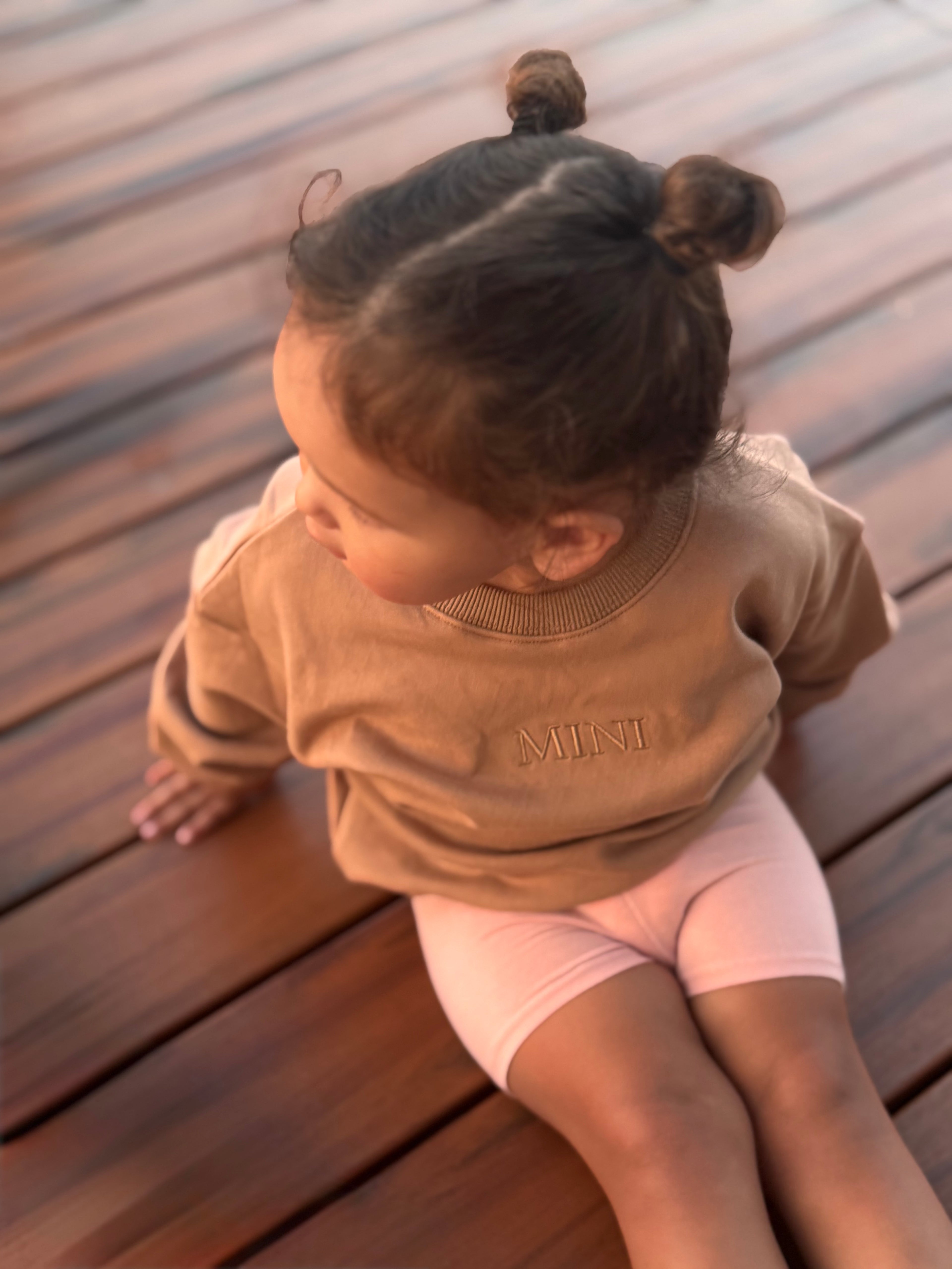 Mini crew neck