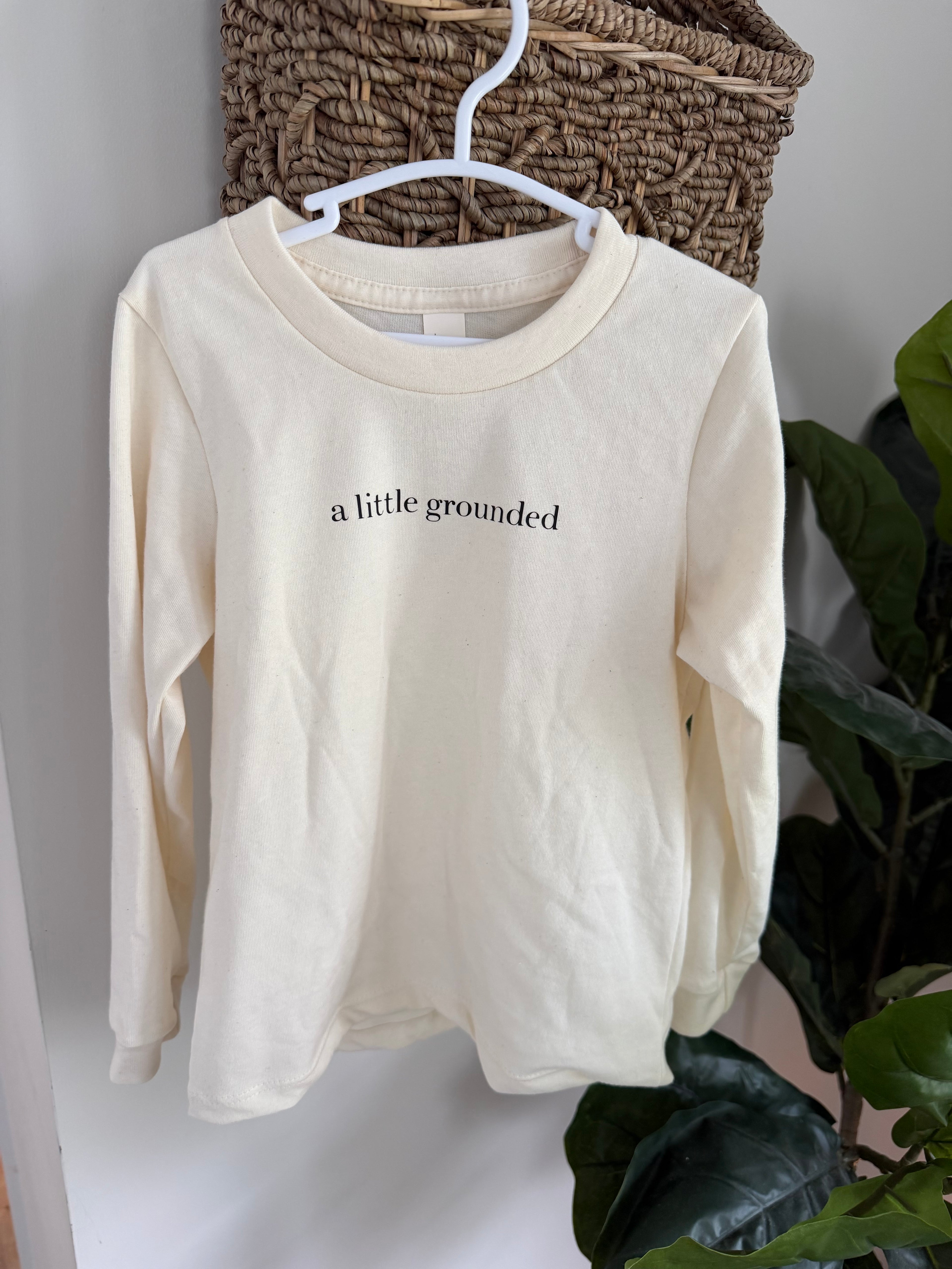 SG Organic long sleeve youth basic NATURAL