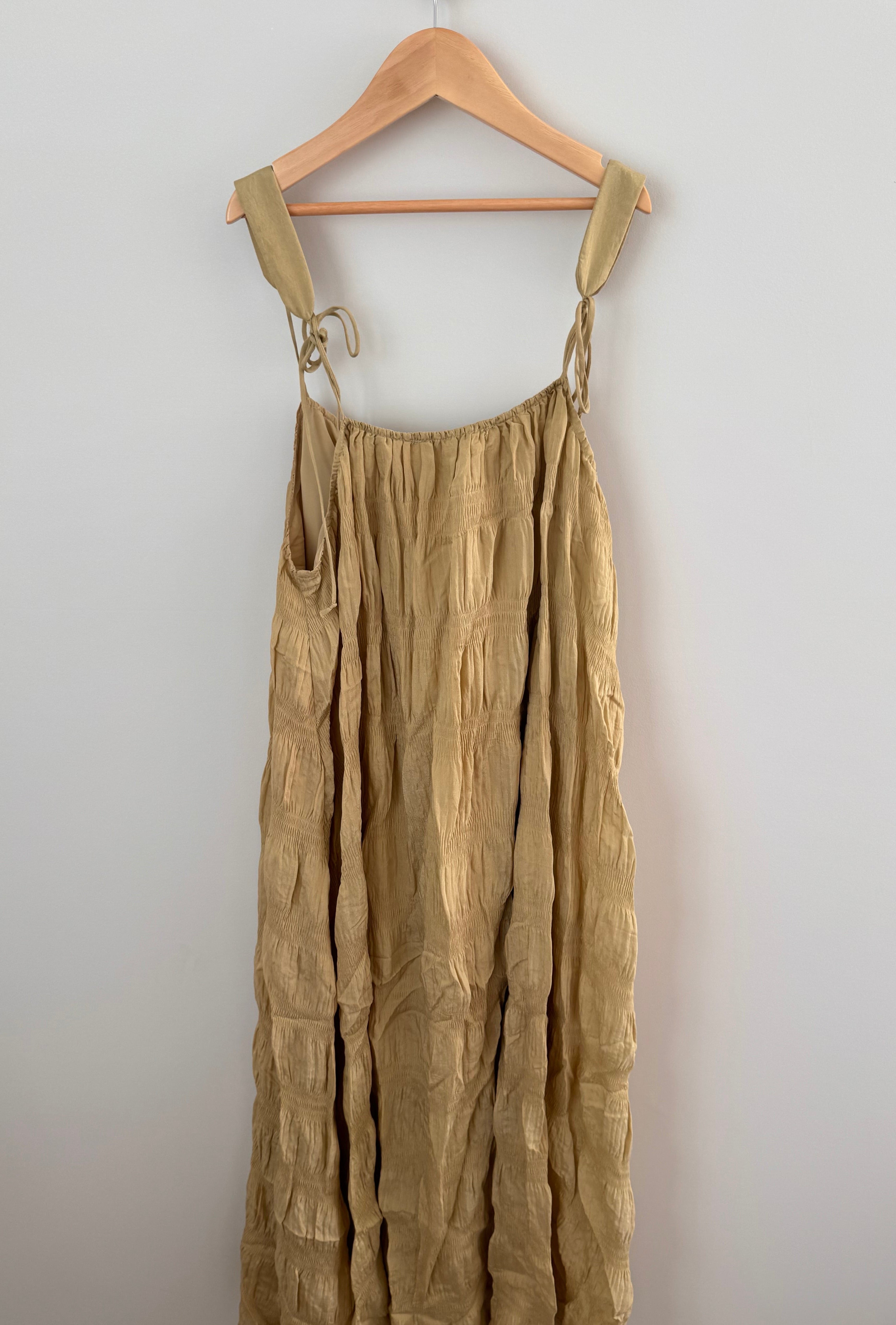 PRELOVED* Textured midi dress