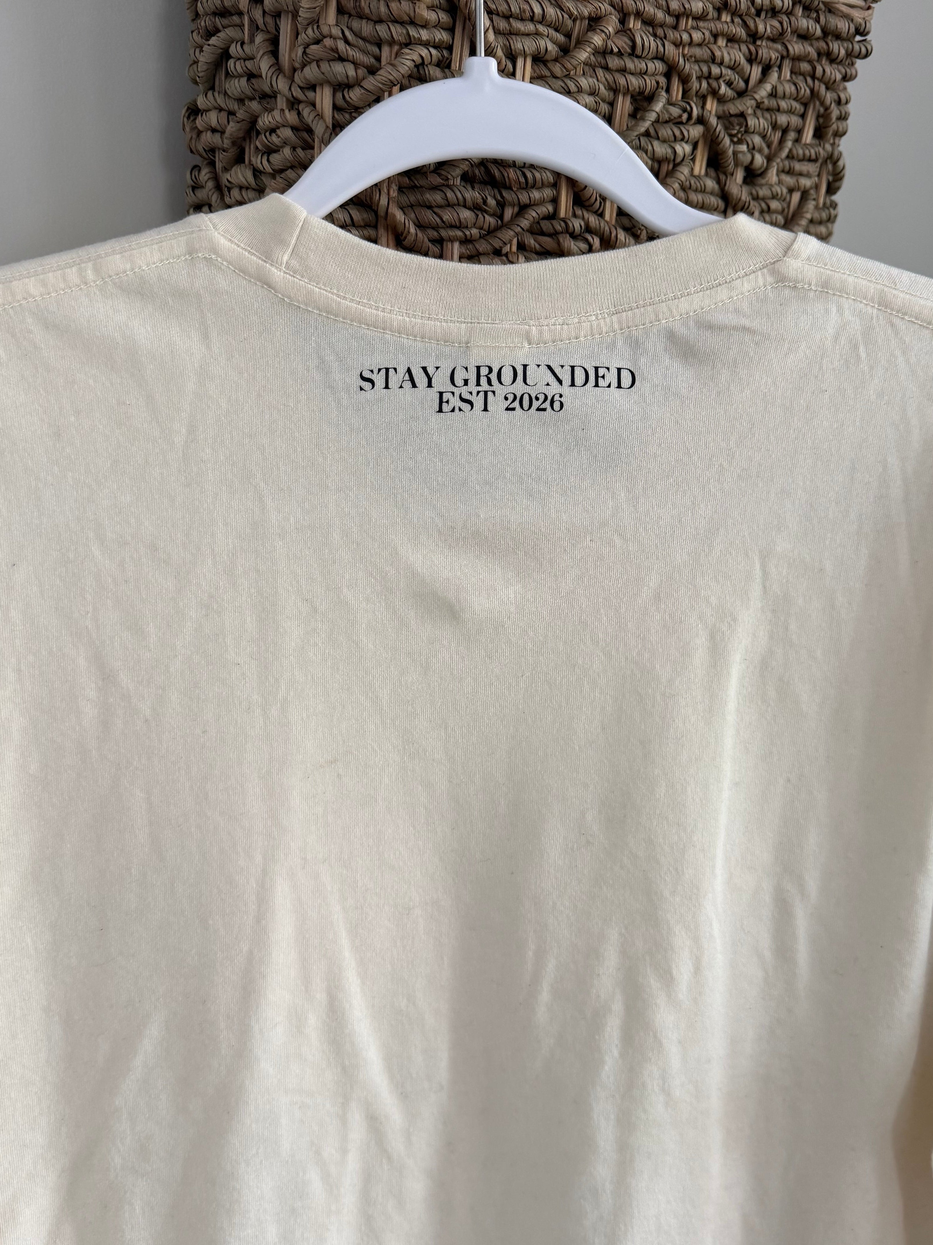 SG Adult Organic long sleeve unisex basic NATURAL