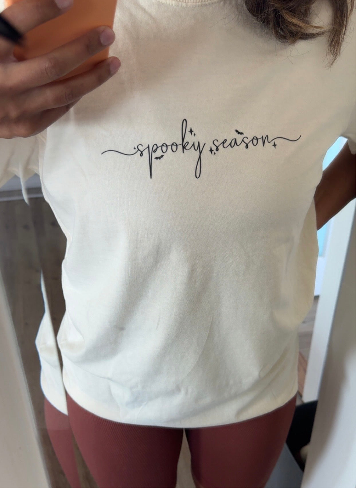 spooky season t-shirt (ivory)