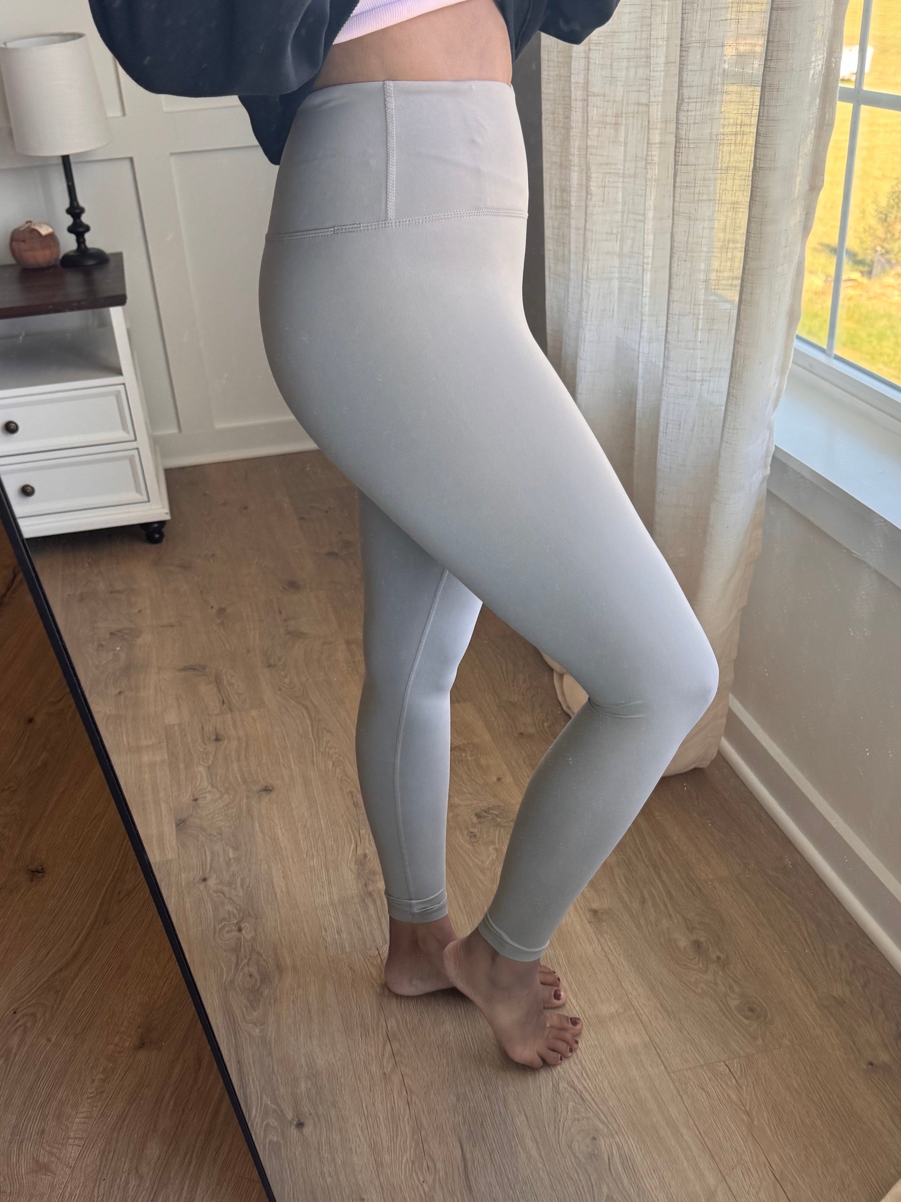 Butter soft leggings - STONE TAUPE