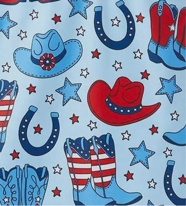Star Spangled cowgirl bikini