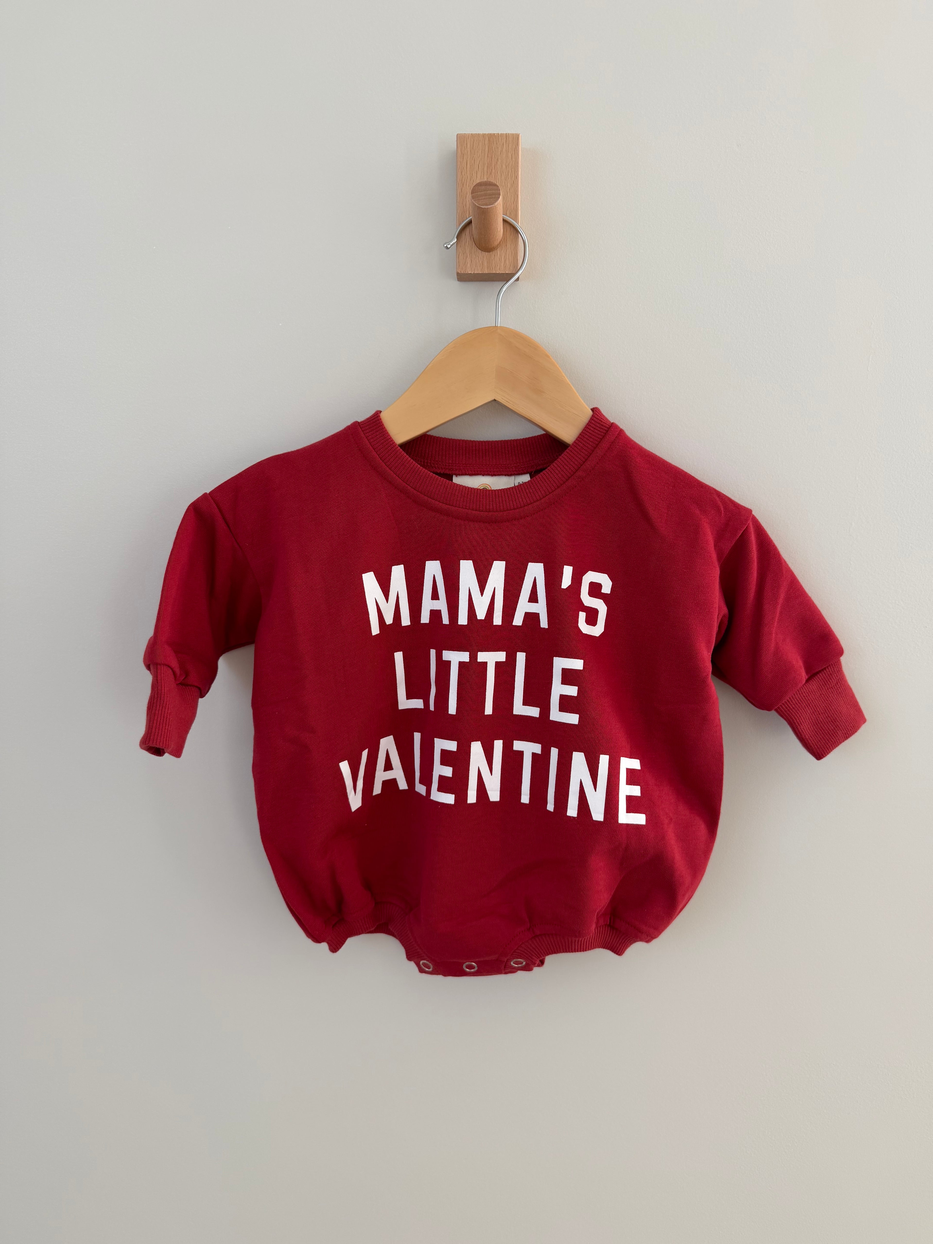Mama’s little valentine bubble