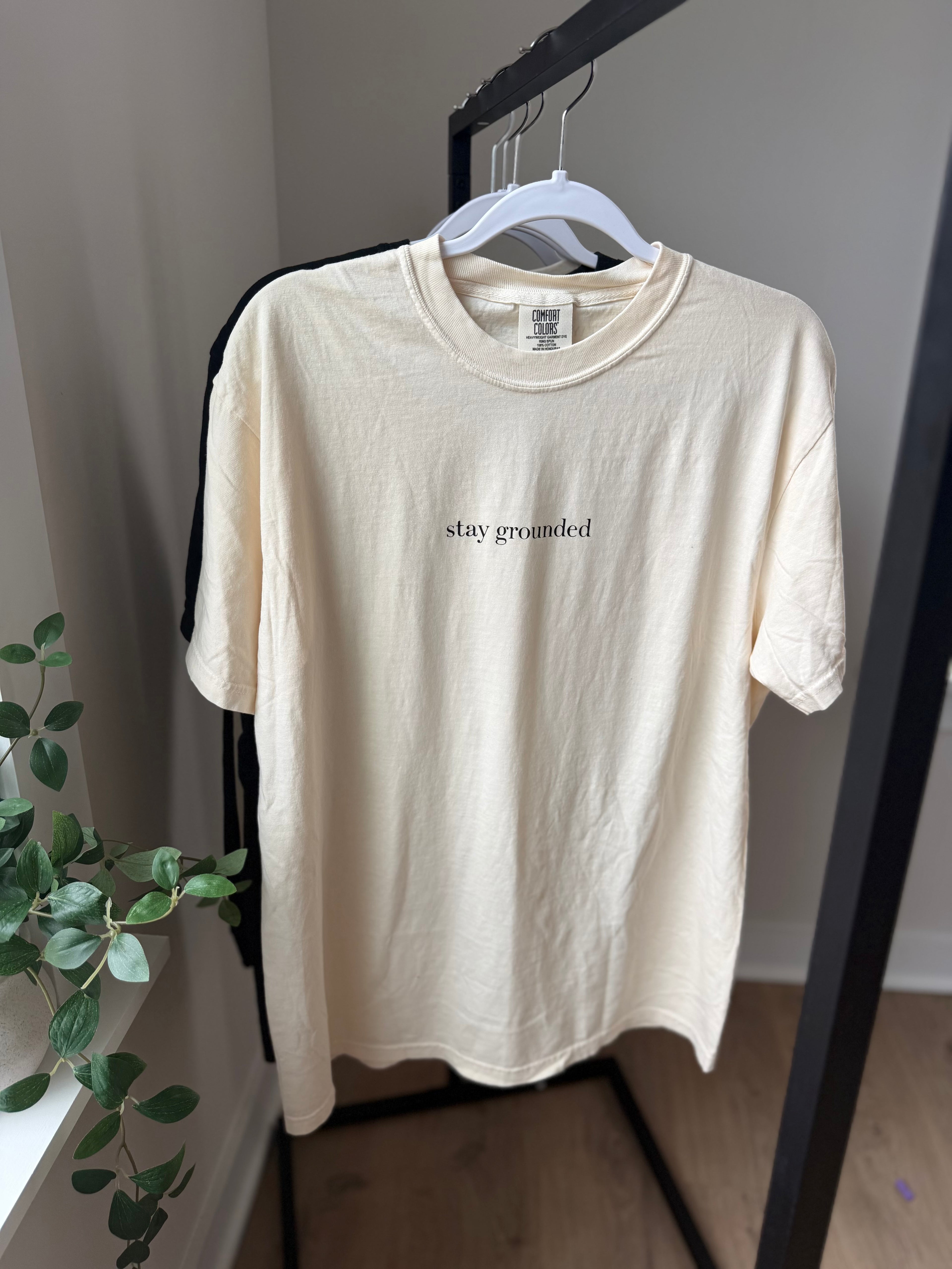 SG Adult short sleeve unisex tee NATURAL