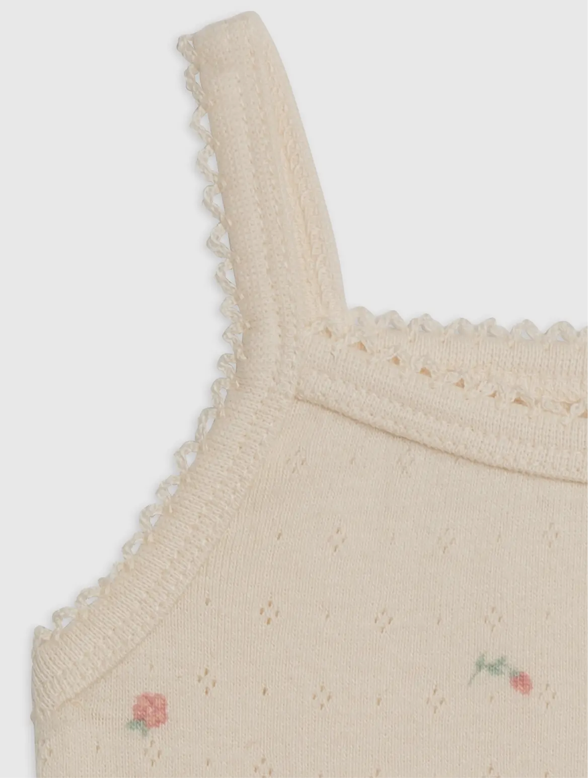 Eva Pointelle tank bodysuit