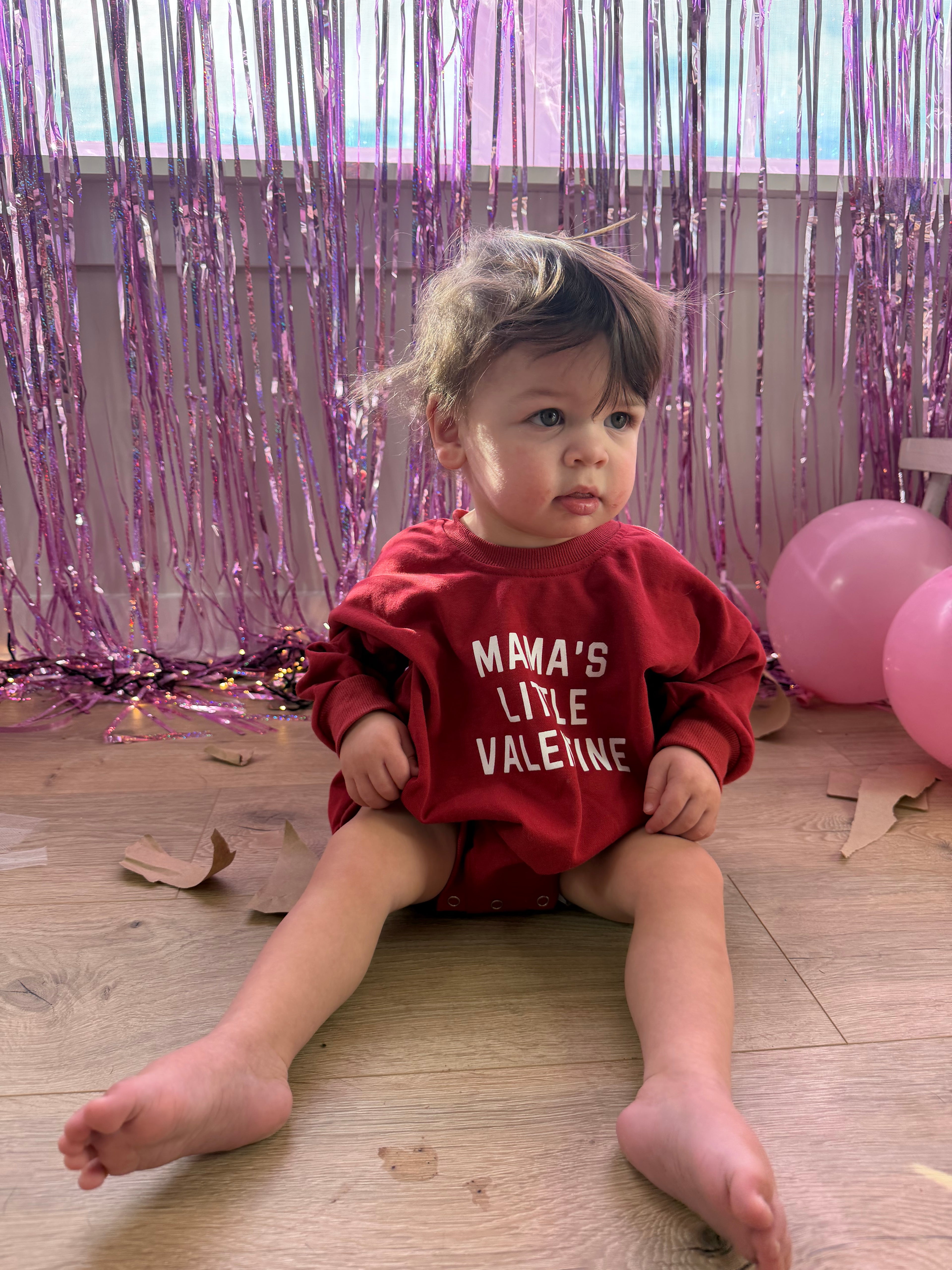 Mama’s little valentine bubble