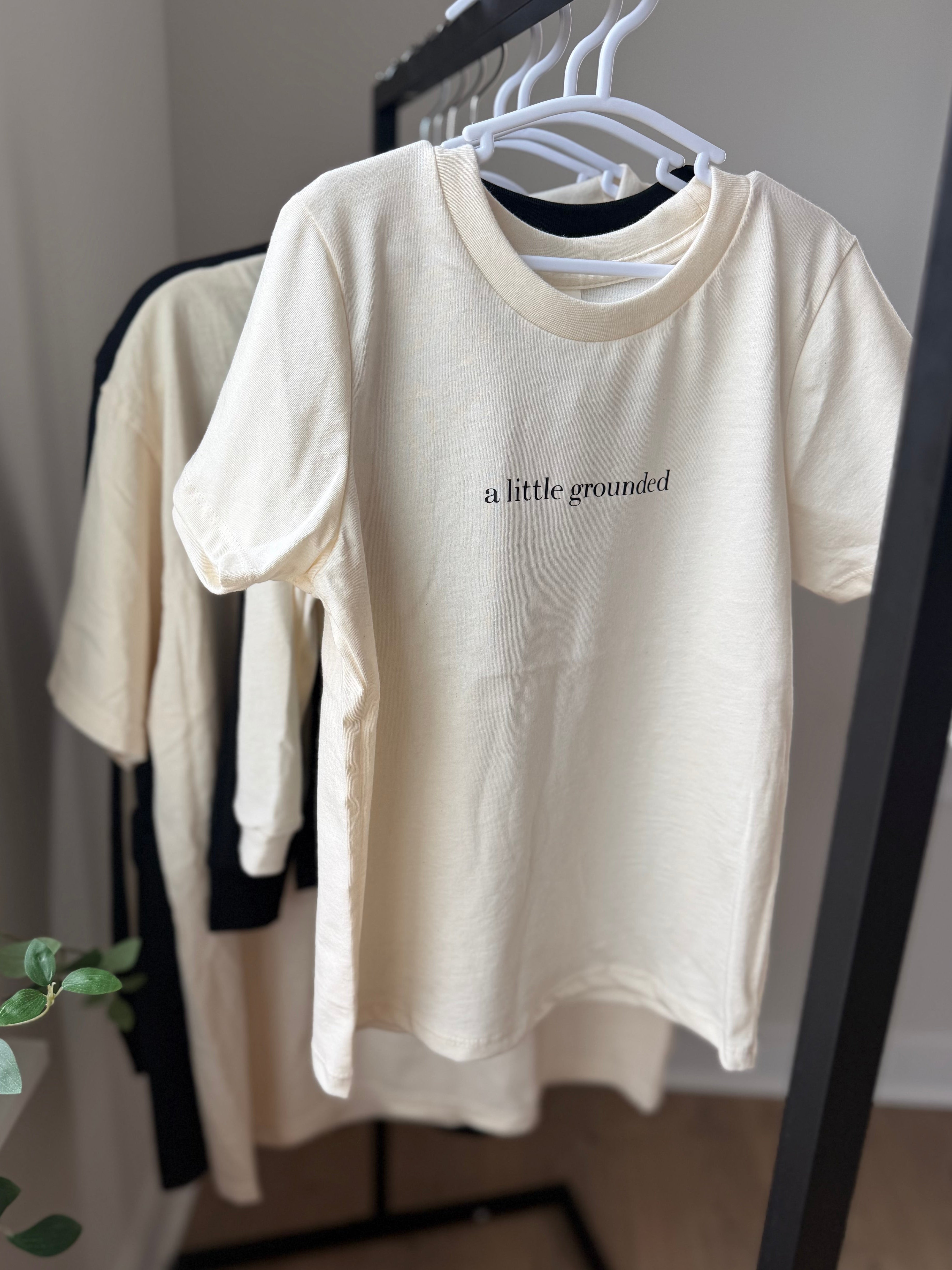 SG Organic short sleeve youth tee NATURAL