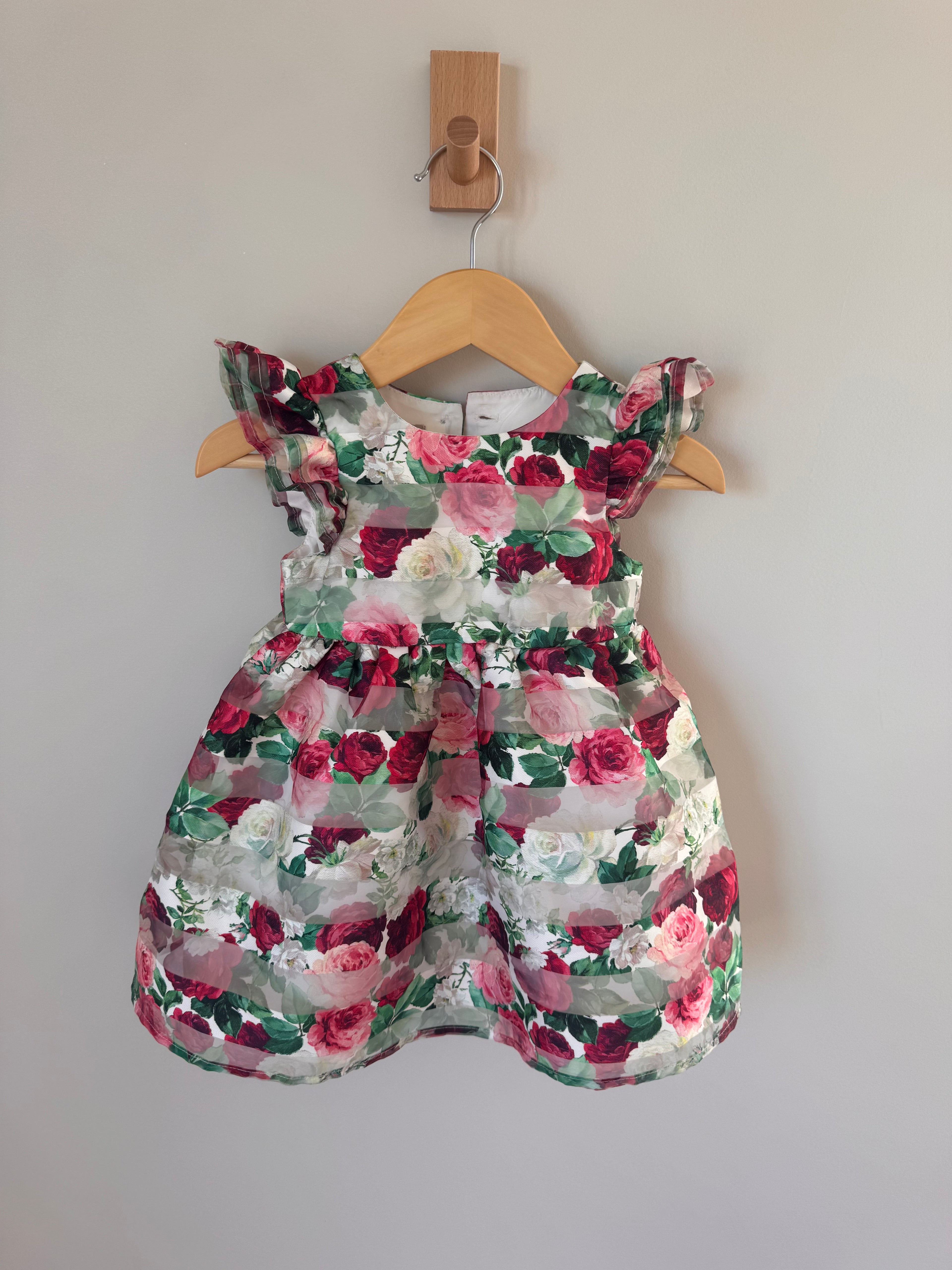 *PRELOVED spring floral dress (18mo)