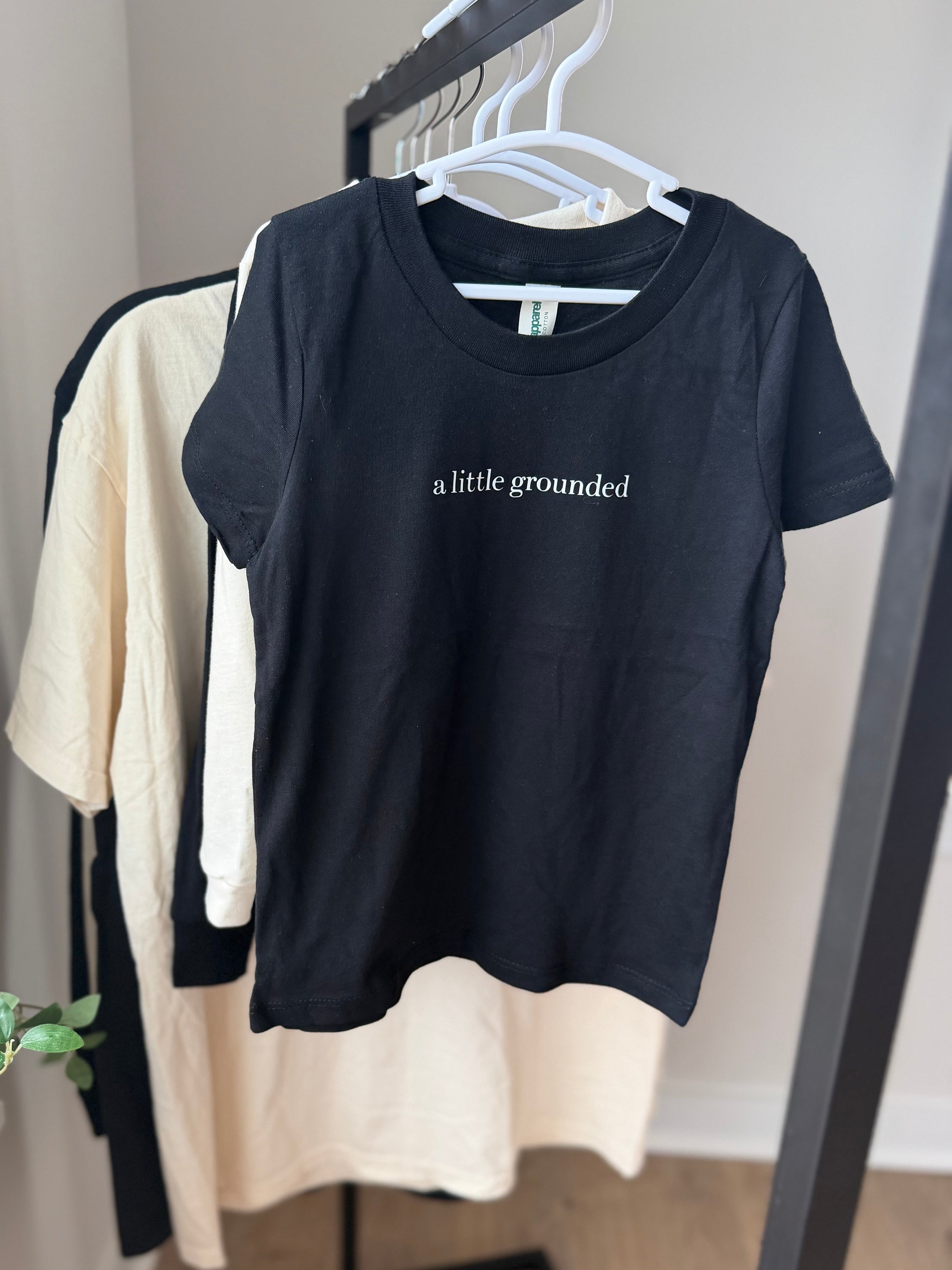 SG Organic short sleeve youth tee BLACK