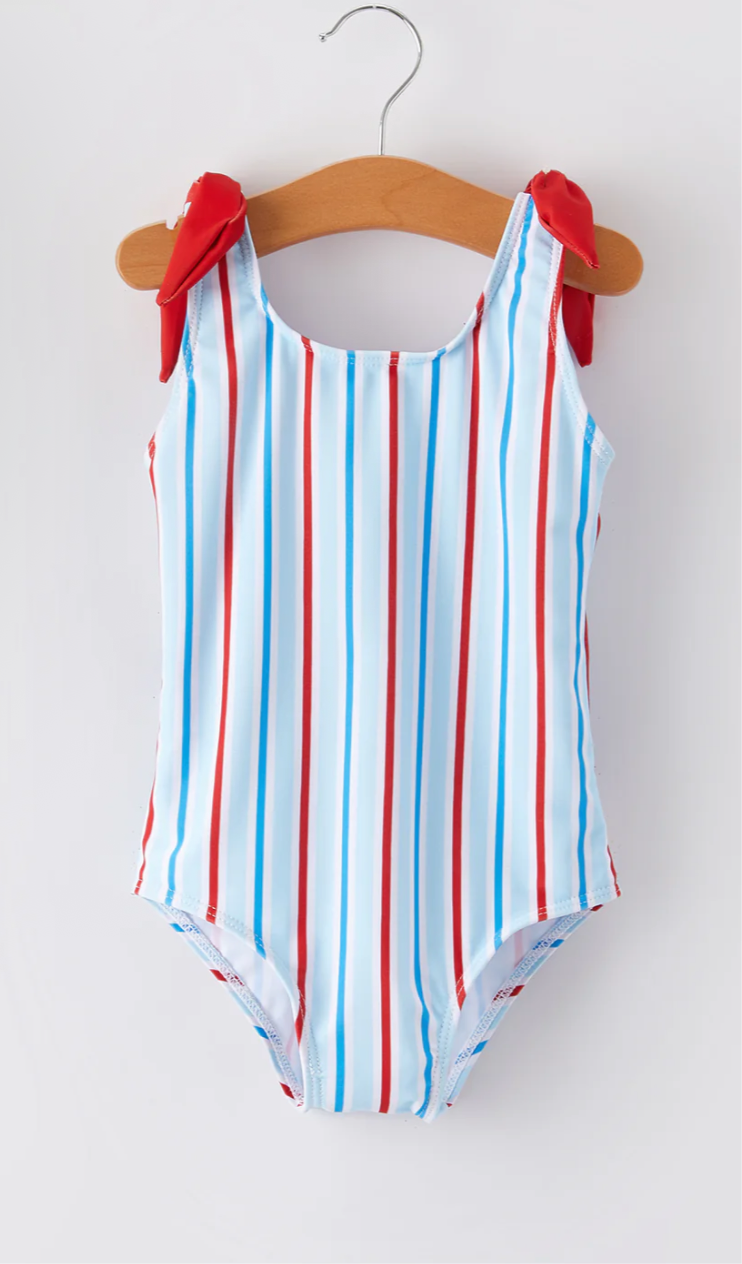 All American stripes bikini