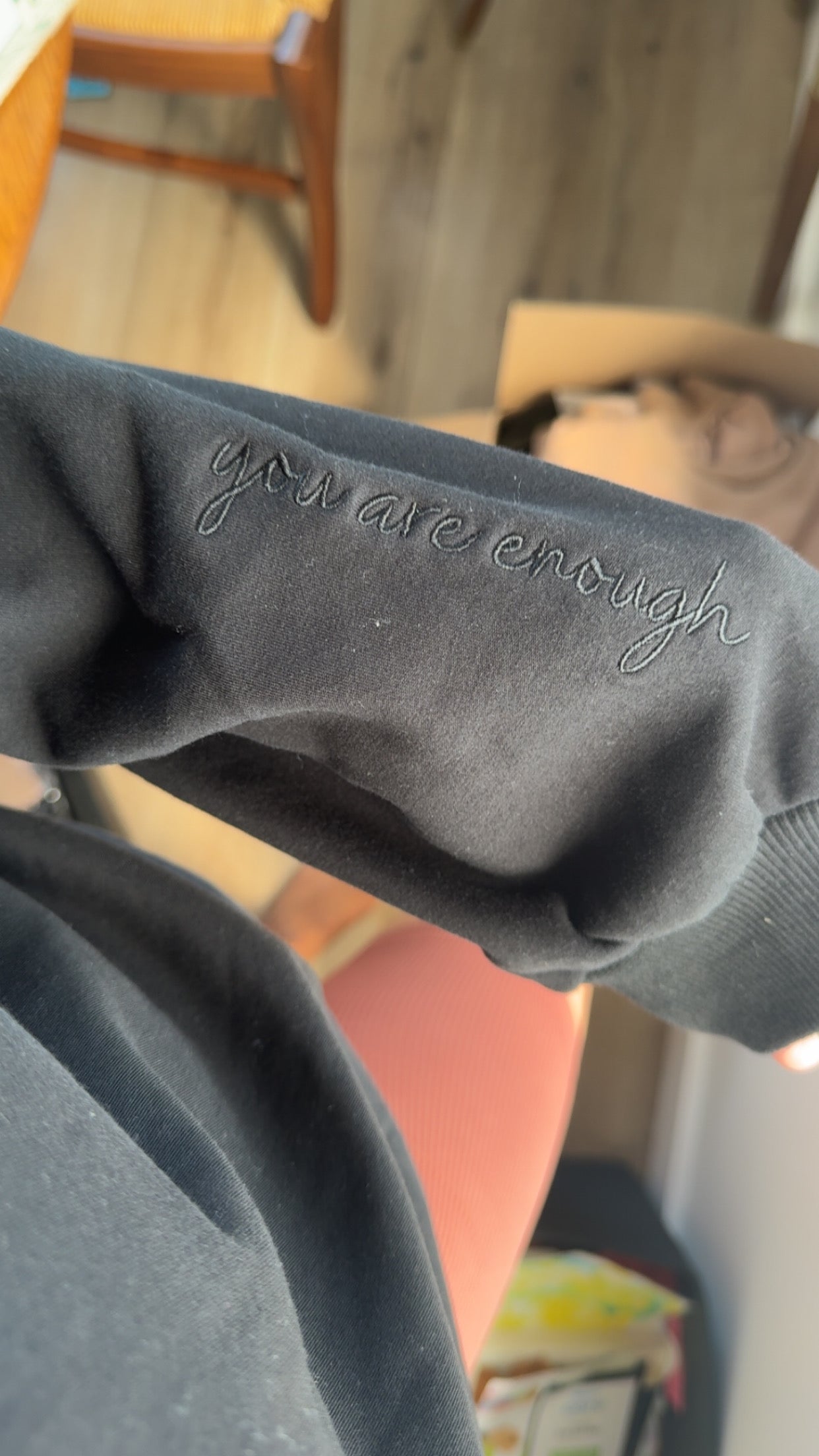 mama crewneck sweatshirt (black)
