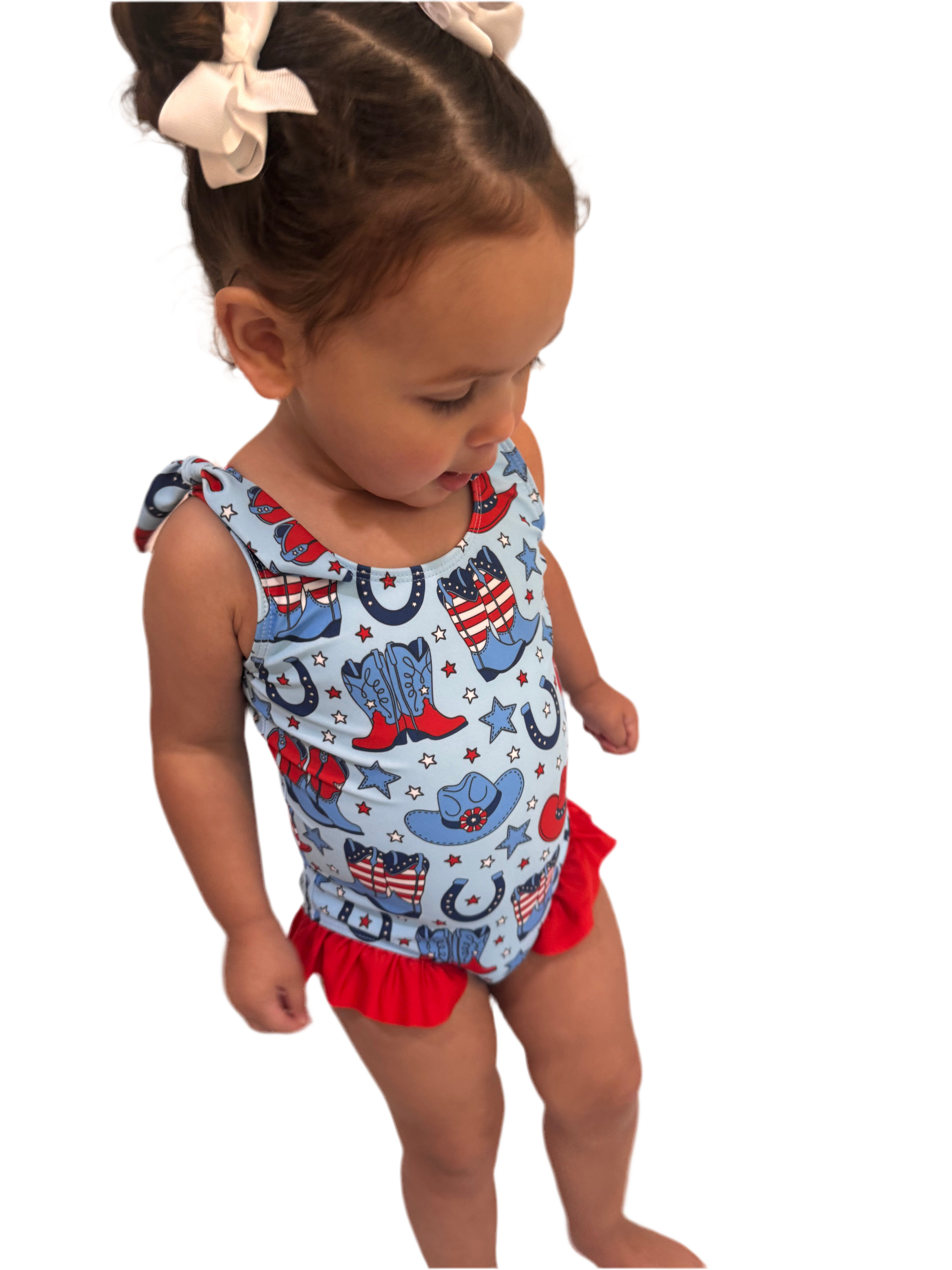 Star Spangled cowgirl bikini
