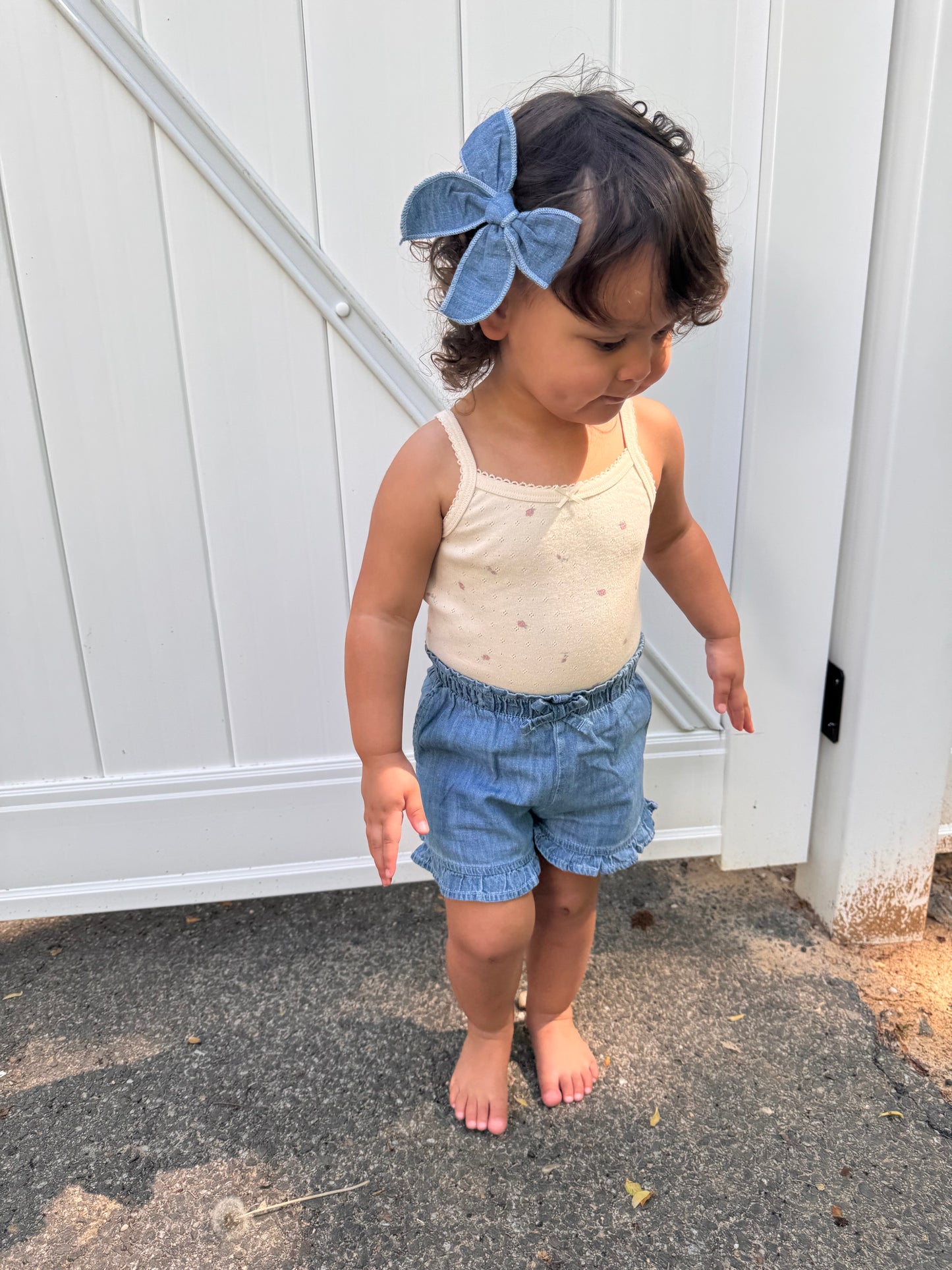 Eva Pointelle tank bodysuit