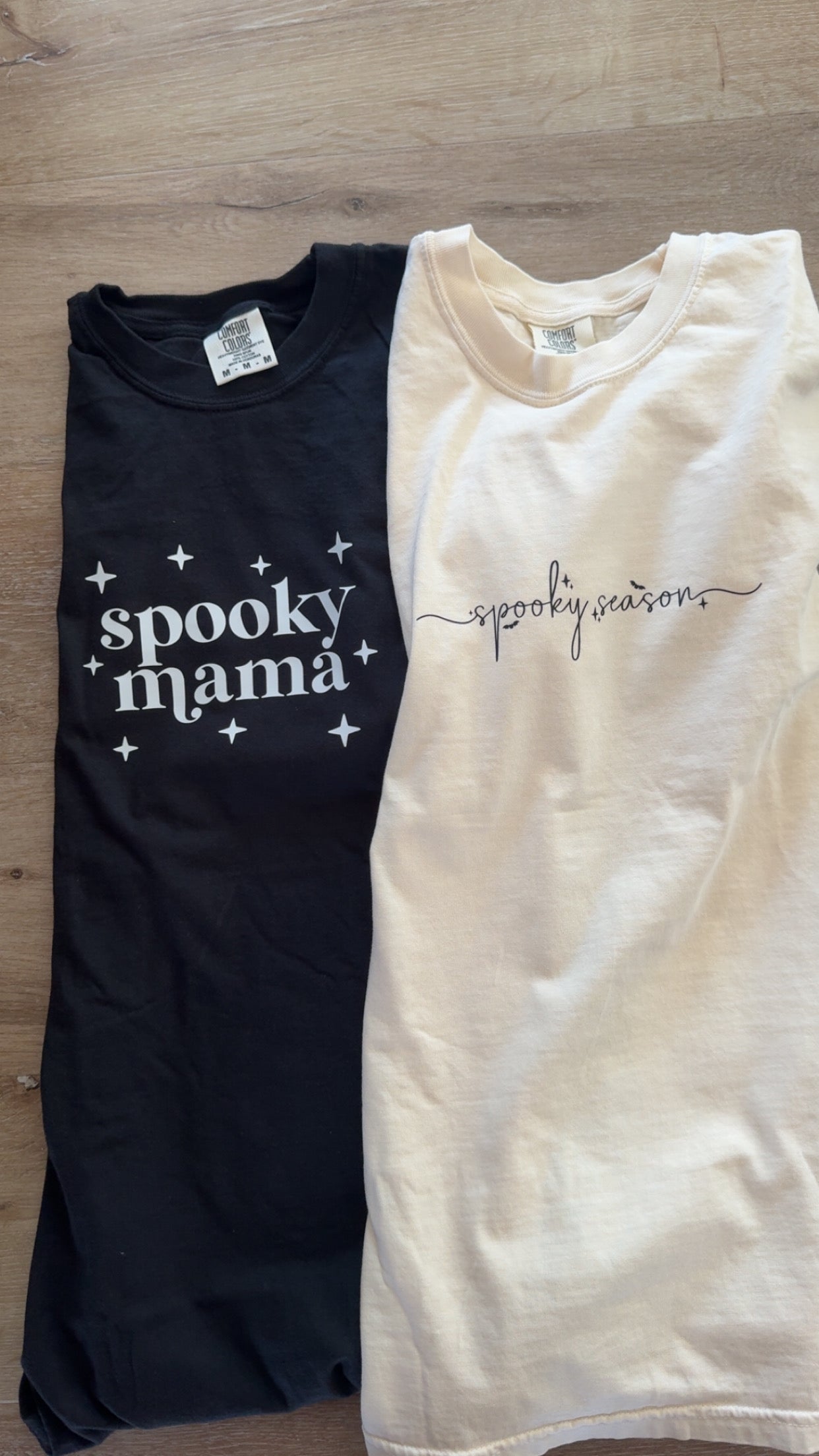 spooky mama t-shirt (black)