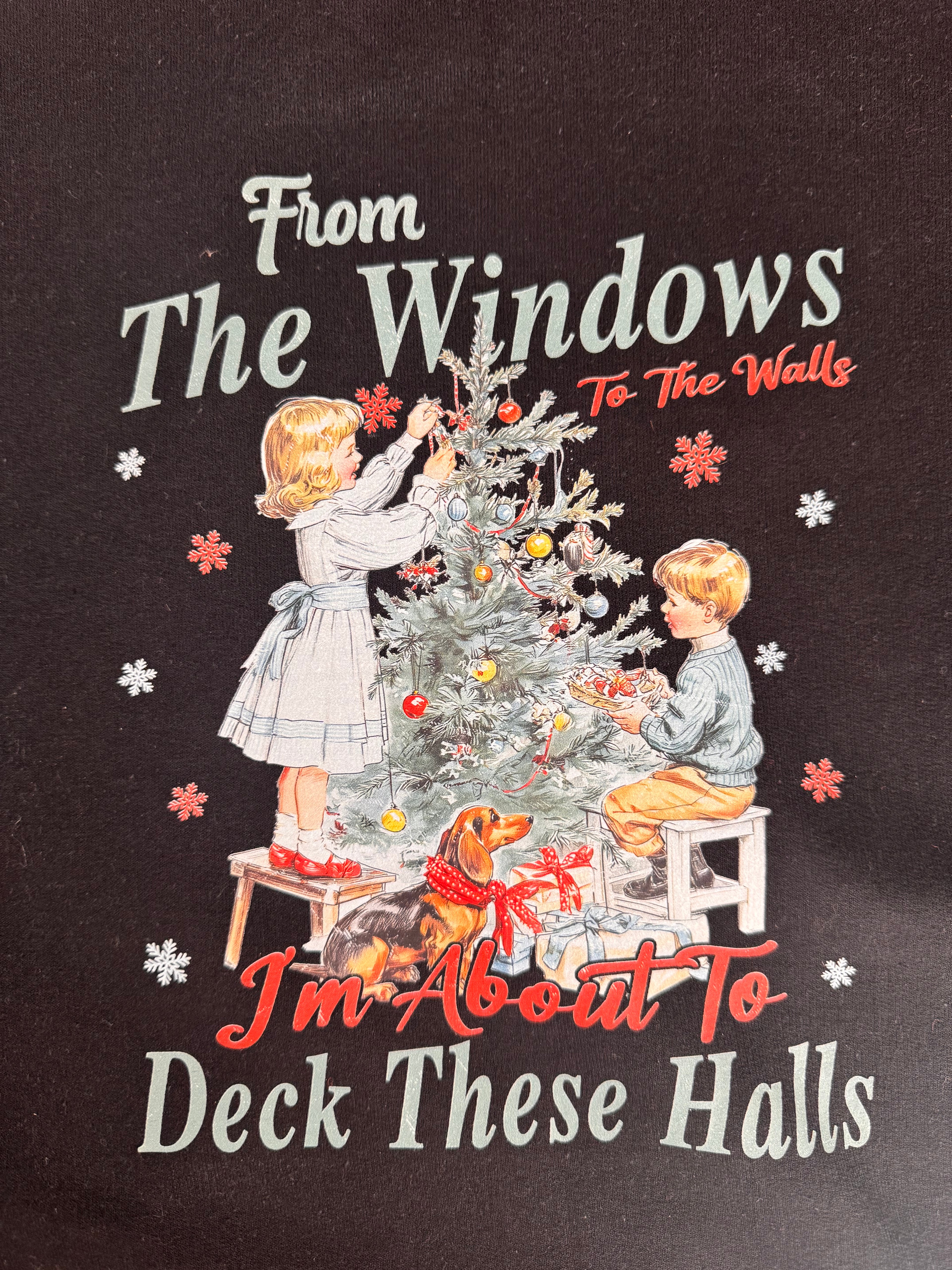 deck these halls crewneck