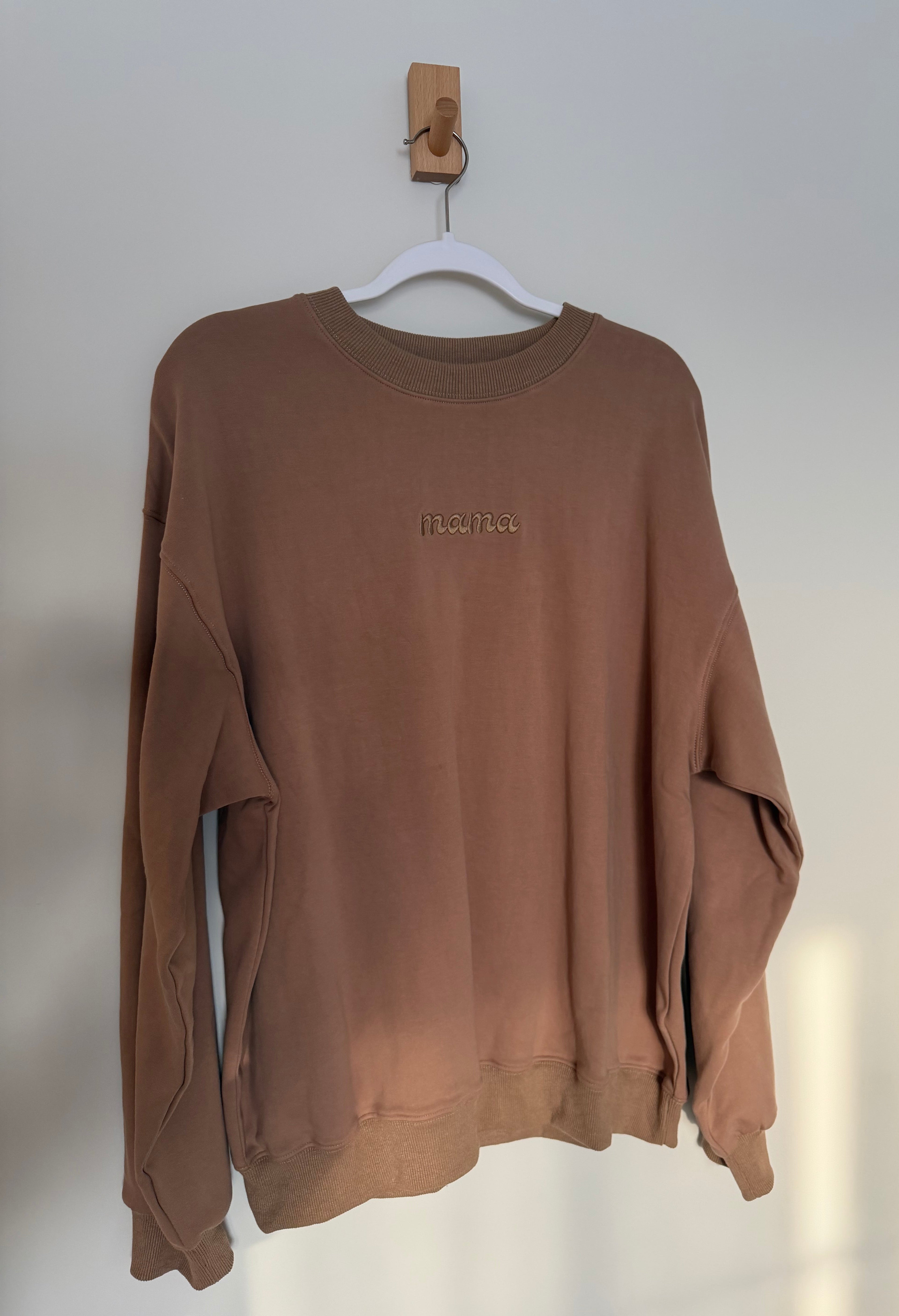 Mama affirmation crew neck