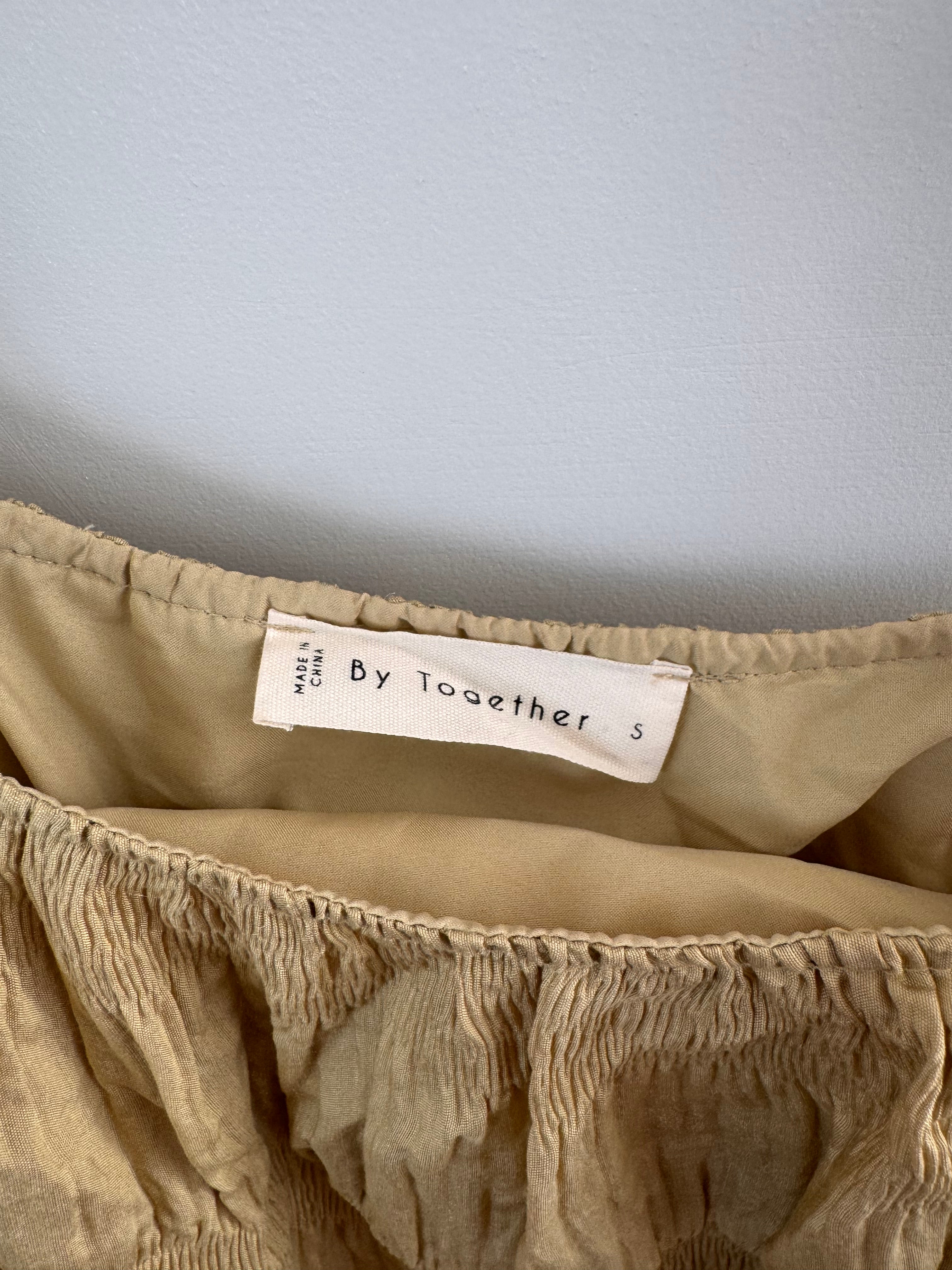 PRELOVED* Textured midi dress