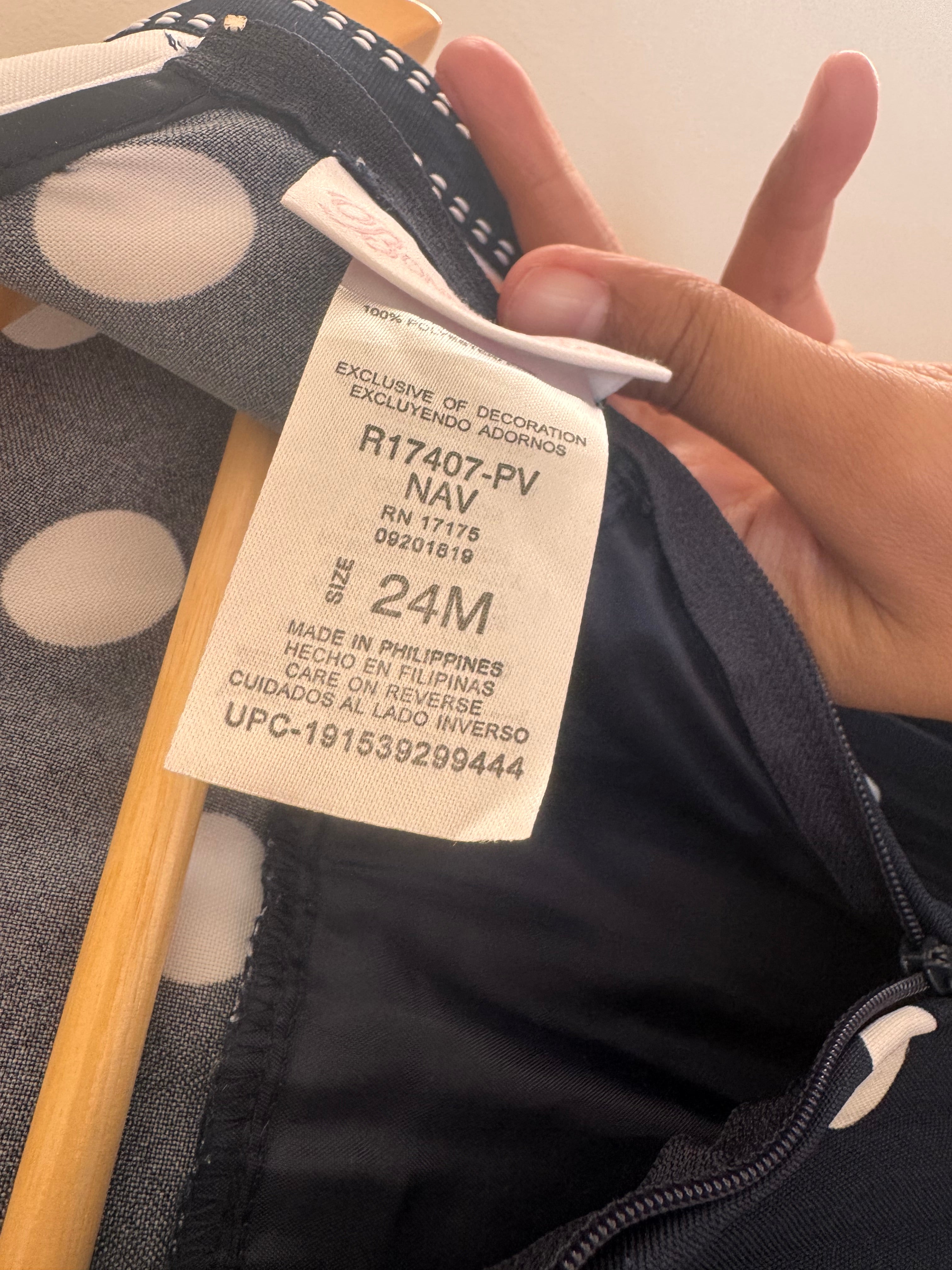 *PRELOVED sailor dress (24m)