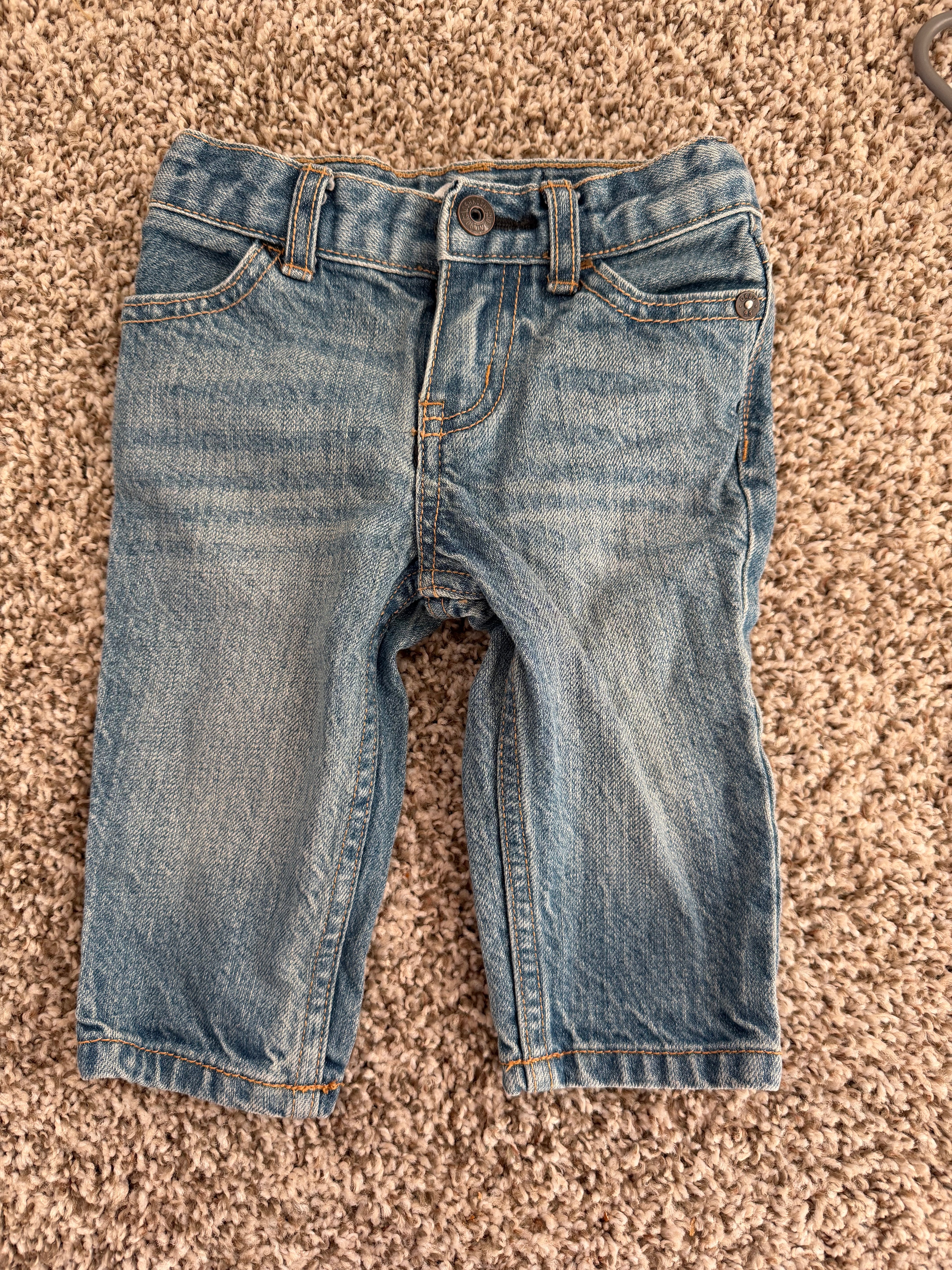 PRELOVED* Oshkosh blue jeans (6MO)