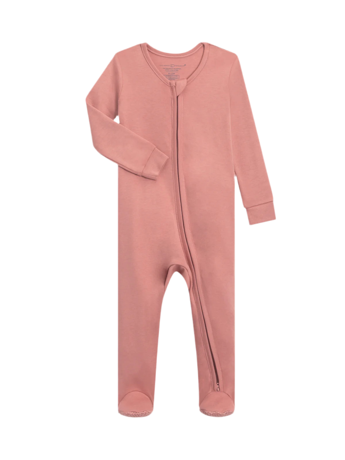Organic long sleeve footed sleeper